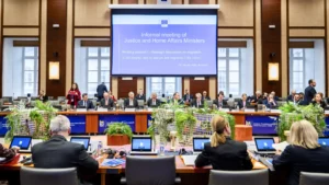 foto ze zasedání Rady EU